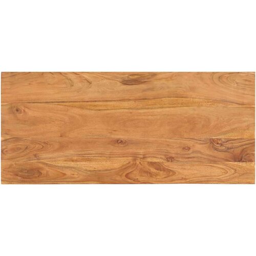 VidaXL Klubska mizica 100x45x33 cm trden akacijev les Slike
