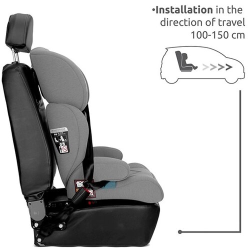 Lorelli Speed Gt autosjedalica I-Size Isofix 100-150cm, Grey Slike