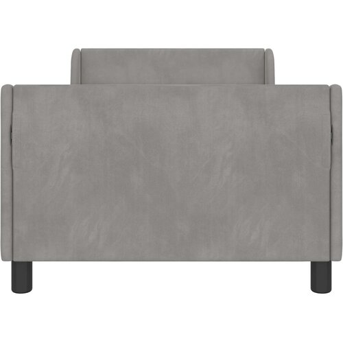  Krevet za djecu s uzglavljem Svijetlo siva 90 x 200 cm Bar&amp;scaron;un Slike