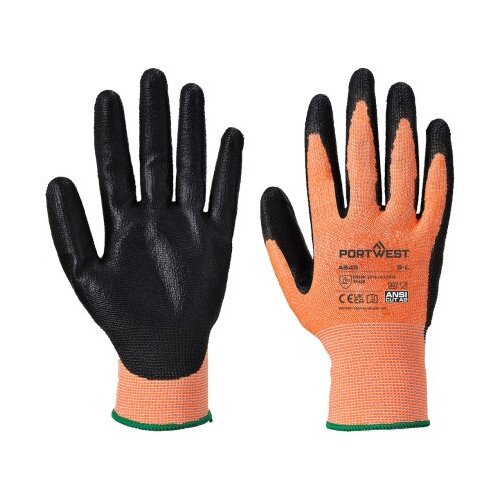 PORTWEST Rukavice a643 amber cut oranž vel: m ( 55848 ) Cene