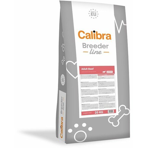 CALIBRA Dog Breeder Line Premium Adult Govedina, hrana za pse 20kg Slike