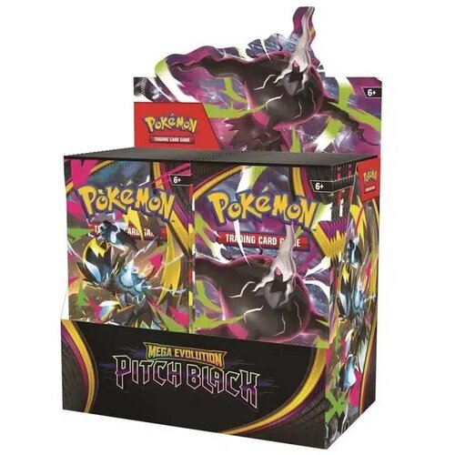 Pokemon Company International Dru&amp;scaron;tvena igra Pokemon - TCG: Mega Evolution - ME05: Pitch Black Booster Slike