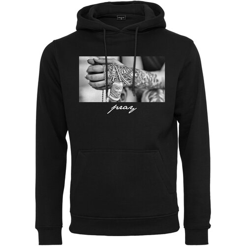 MT Men Pray 2.0 Black Hooded Slike
