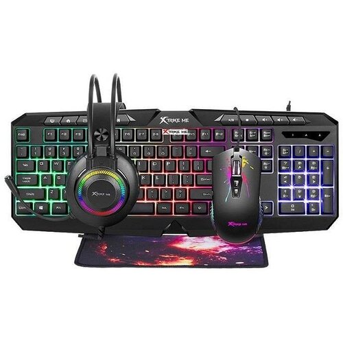 Xtrike tastatura+miš+slušalice+podloga USB CMX415 4U1 ( 002-0224 ) Cene