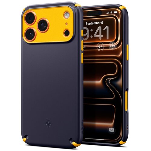 POSNETI MEDIJI OVITEK SPIGEN NANO POP HYBRID MAG ZA IPHONE 17 PRO MAX MAGSAFE, MODER, (5000259195) Cene