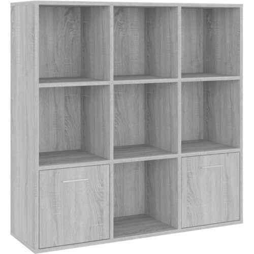  za knjige boja sivog hrasta sonome 98 x 30 x 98 cm Slike