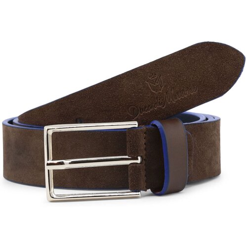 Duca di Morrone Belt - Leather Brown/Blue Smeđa Cijene