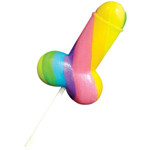  Rainbow Cock Pop - &amp;scaron;arena penis lizalica (85g) - voćni Slike