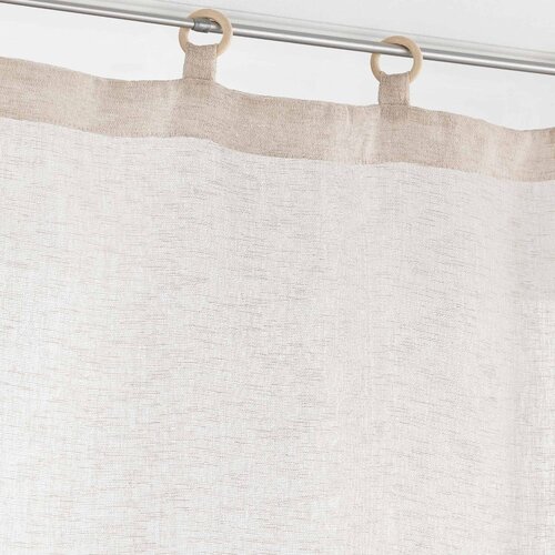 Douceur d int&amp;eacute;rieur Bež prosojne zavese v kompletu 2 ks 60x120 cm Minalisa &amp;ndash; Slike
