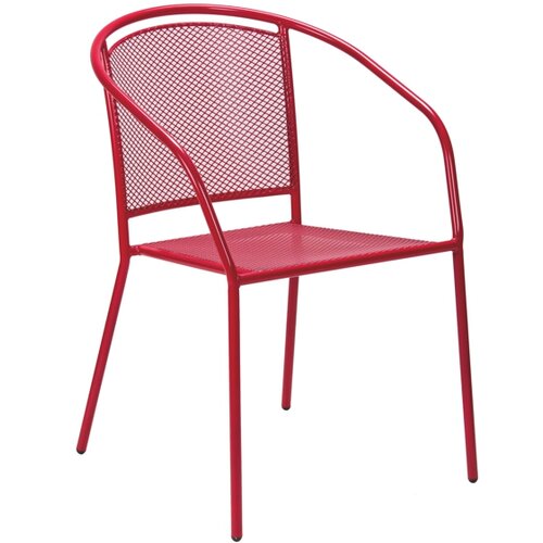 metalna stolica crvena arko Slike