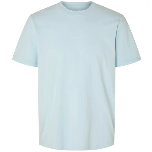 Selected Homme Majica 'ASPEN' pastelno plava / bijela