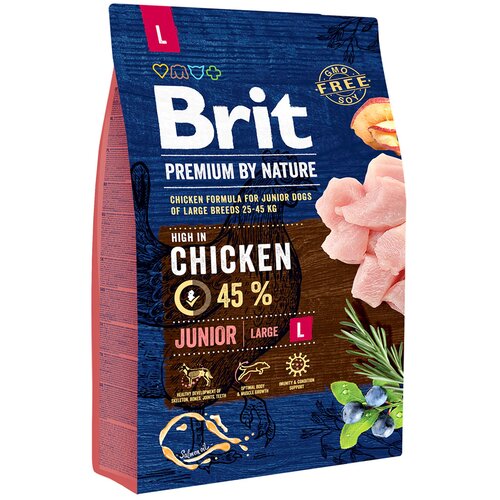 Brit Premium by Nature Junior Large Breed s piletinom - 3 kg Cijene