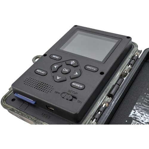 OXE Lovska kamera WiFi Hunter RD3019, zunanja baterija 6V / 7Ah in napajalni kabel + 32GB SD kartica, 8 baterij in stojalo! Slike