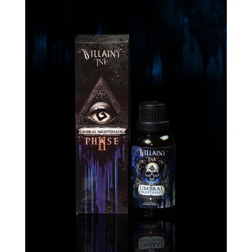 Villainy Ink umbral nightshade (phase ii) | dark indigo enamel | effect for miniatures & model flesh painting Cene