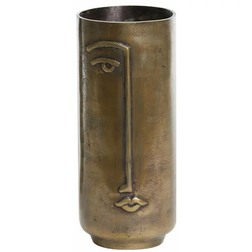 Light & Living Aluminijasta vaza v bronasti barvi Capade –