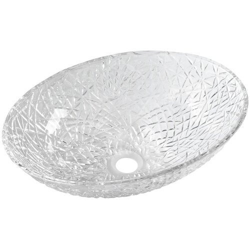 Sapho Steklen umivalnik 50x36 cm Purus – Cene