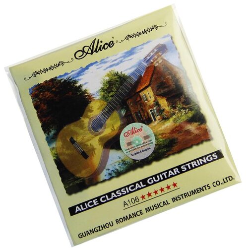  Žice za klasičnu gitaru alice, komplet 6 najlon žica Cene