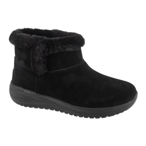 Skechers Pol&amp;scaron;kornji On-The-Go Stellar - Cozy Step Črna Slike