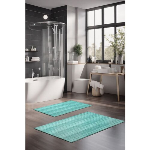  CT-5249 multicolor bathmat set (2 pieces) Cene