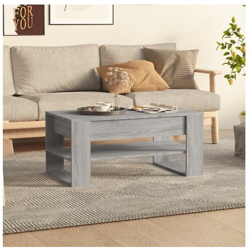  Stolić za kavu boja hrasta 102x55x45 cm konstruirano drvo Cijene