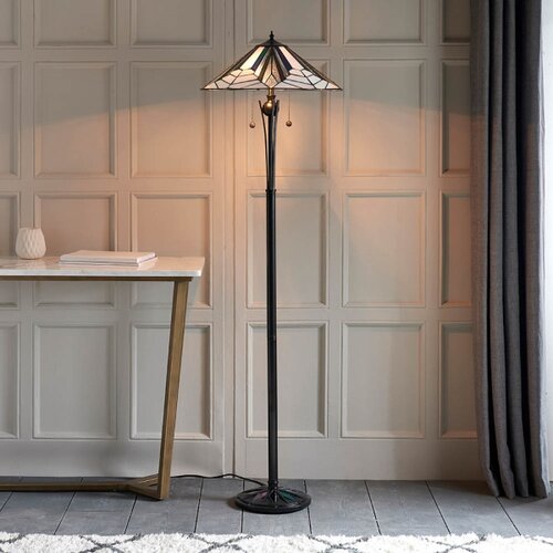  endon 63934 - podna lampa tiffany astoria 2xE27/60W/230V prečnika 48 cm Slike