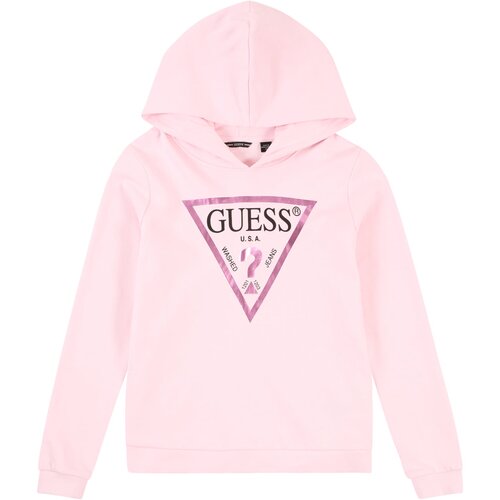 Guess Sweater majica roza / tamno roza / crna Cijene