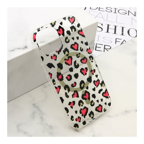  Futrola leopard magsafe za iphone 15 (6.1) roze ( F120814 ) Cene