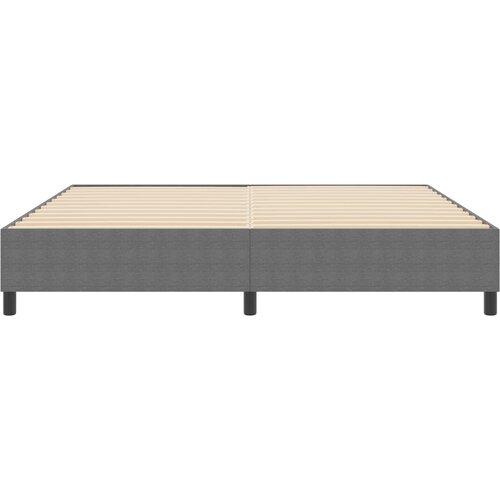  Krevetna platforma Svijetlo siva 200 x 200 cm Kordura tekstil Slike