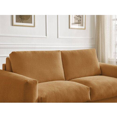 Bobochic Paris Gorčično rumena sedežna garnitura za spanje/raztegljiva 220 cm Cocoone &amp;ndash; Slike