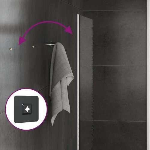  LED kupaonsko ogledalo 60x60 cm Slike