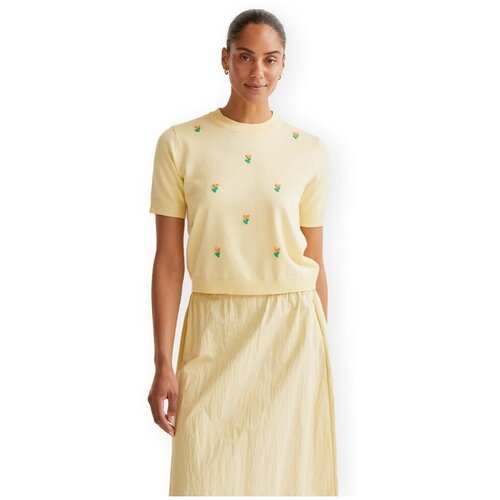 Compania Fantastica Topi & Bluze COMPA&Ntilde;IA FANT&Aacute;STICA Top 10252 - Yellow Rumena Cene