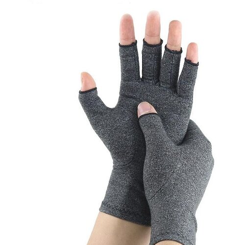 INF kompresijske rokavice sive grey l, (21246560) Cene