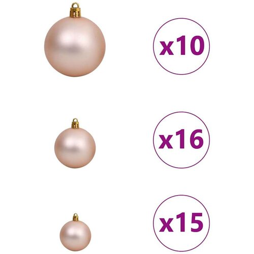 VidaXL Umjetno božićno drvce s nogom s stalakom Zelena 210 cm PE i PVC Slike