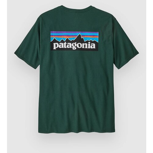 Patagonia P-6 Logo Responsibili T-shirt cascade green Slike