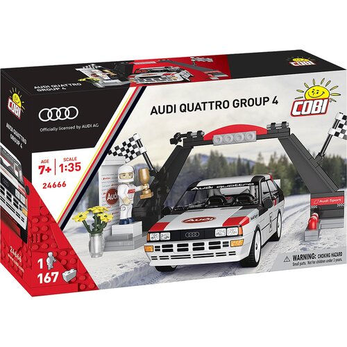 Cobi Toys COBI: Audi Quattro Group 4 sestavljalna avtomobilska igrača (24666) Cene