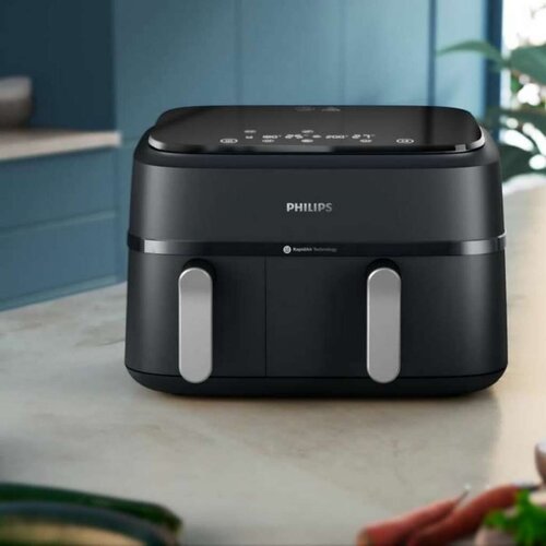  Friteza na Zrak Philips Na351.00 Crna Črna/Srebrna 9 L Slike