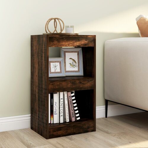 Furnova Knjižna omara/pregrada dimljeni hrast 40x30x72 cm, (21932603) Slike