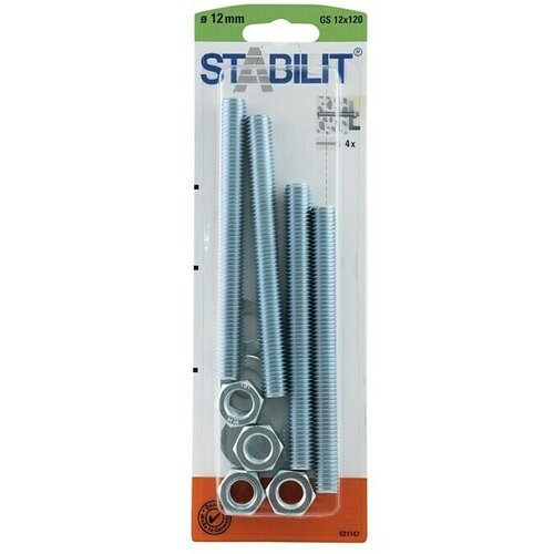 STABILIT Set navojnih šipki GS 12x120 (Duljina: 120 mm, Navoj: M 12) Cijene