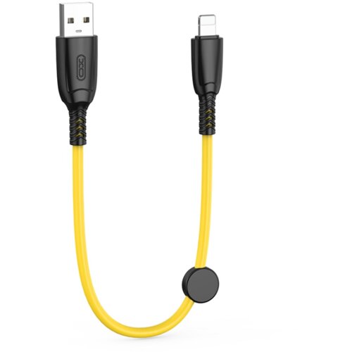 XO Kabel NB247 USB - Lightning 0,25m 6A rumen, (21099194) Slike