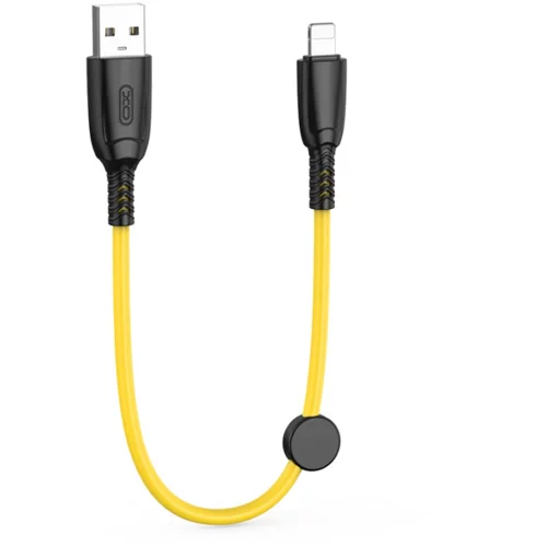 XO Kabel NB247 USB - Lightning 0,25m 6A rumen, (21099194)