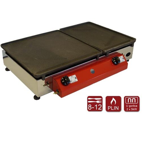 Olimp Sport Roštilj na plin Tradicija 65 gusana ploča Cene