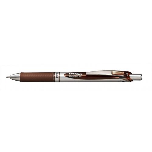 Pentel roler gel Energel BL77, rjav Slike