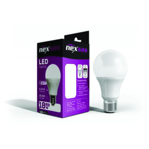 Nexsas LED Sijalica A60, 19W, E27, 3000K Cene