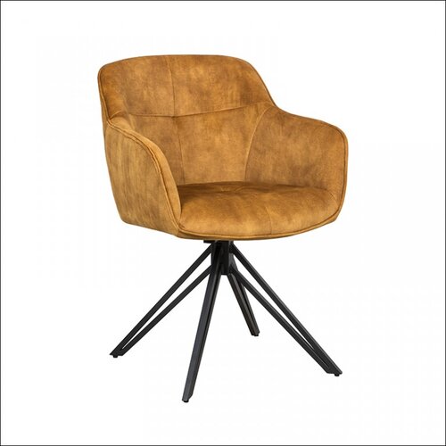 Olimp Sport Trpezarijska stolica Serlok Curcuma/Crne noge Cene