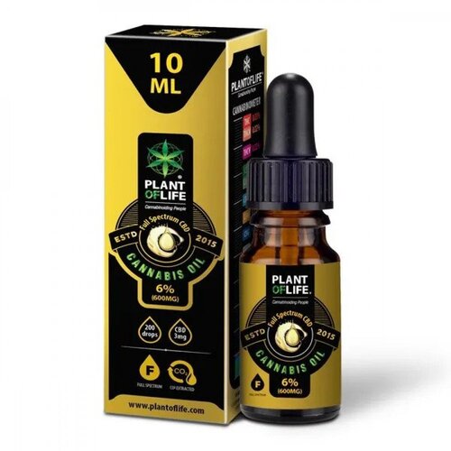  Cbd olje 6 %, 10ml, polni spekter Cene