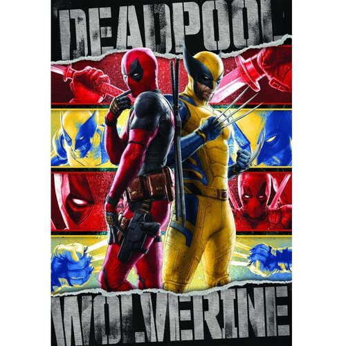 Clementoni Marvel: Deadpool i Wolverine 1000-dijelna slagalica - Slike