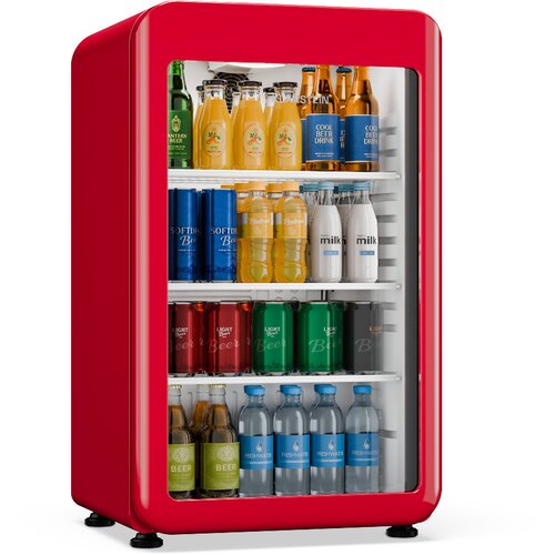Klarstein Audrey Evo hladnjak za pića | 72 x 38 cm | LED unutarnja rasvjeta | 95 W | 42 dB Cijene