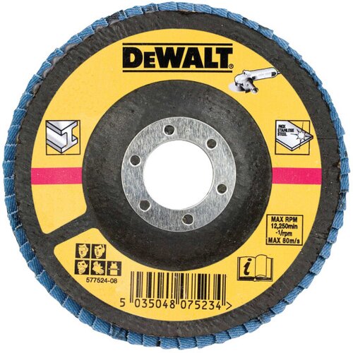 Dewalt plošč. brus. z lističi 125MM GR.36, izboč. 1KOS, (21331283) Cene