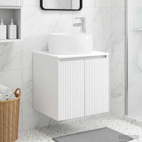  Umivaonik s policom Bijela 49,5 x 44,5 x 66 cm Cene