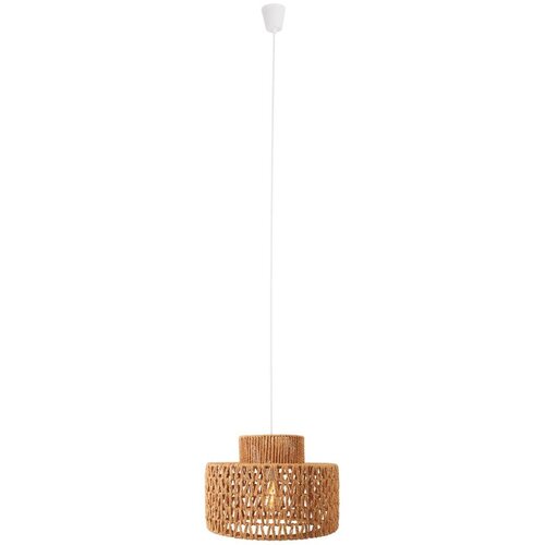  MAXLIGHT P0587 - Visilica na sajli RAFFLE 1xE27/15W/230V Ø 40 cm braon Cene